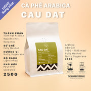 Cà phê Cầu Đất - 100% Arabica - 250gr