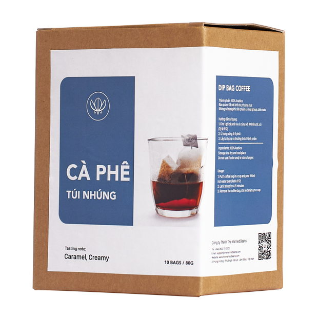 Cà phê túi nhúng - 100% Arabica