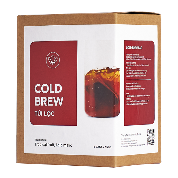 Cà phê cold brew túi lọc Tropical - 100% Arabica