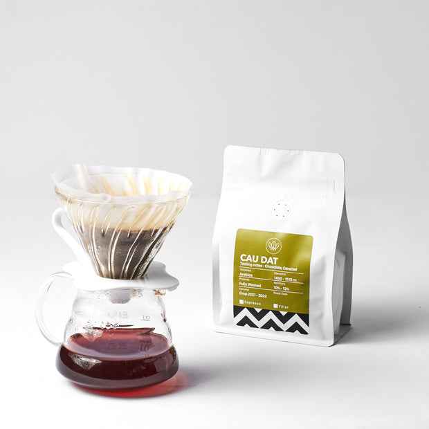 Cà phê Cầu Đất - 100% Arabica - 250gr